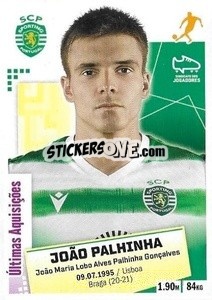 Sticker Joao Palhinha - Futebol 2020-2021 - Panini