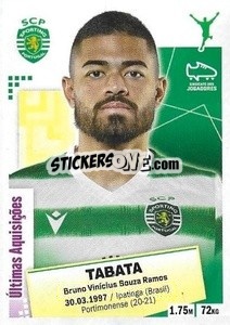 Figurina Tabata - Futebol 2020-2021 - Panini