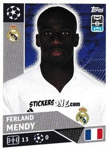 Sticker Ferland Mendy - UEFA Champions League 2020-2021 - Topps