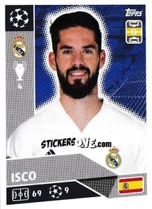 Sticker Isco - UEFA Champions League 2020-2021 - Topps