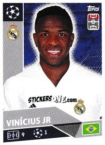 Figurina Vinicius Jr - UEFA Champions League 2020-2021 - Topps