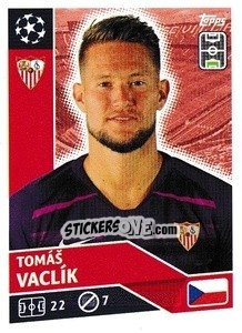 Sticker Tomáš Vaclík - UEFA Champions League 2020-2021 - Topps