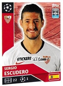 Figurina Sergio Escudero - UEFA Champions League 2020-2021 - Topps