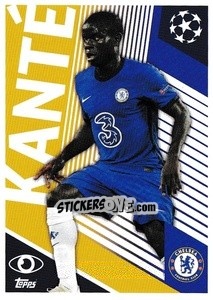 Sticker N'Golo Kante (One to Watch) - UEFA Champions League 2020-2021 n. CHE2 - Topps