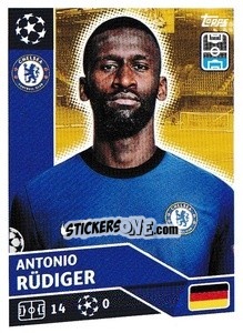 Sticker Antonio Rüdiger - UEFA Champions League 2020-2021 n. CHE6 - Topps