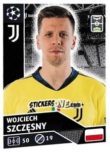 Sticker Wojciech Szczęsny - UEFA Champions League 2020-2021 - Topps