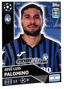 Sticker José Luis Palomino - UEFA Champions League 2020-2021 - Topps