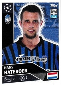 Cromo Hans Hateboer - UEFA Champions League 2020-2021 - Topps