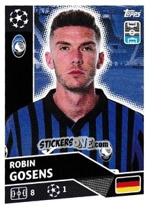 Cromo Robin Gosens - UEFA Champions League 2020-2021 - Topps