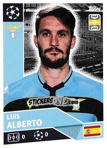 Sticker Luis Alberto - UEFA Champions League 2020-2021 - Topps