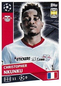 Cromo Christopher Nkunku - UEFA Champions League 2020-2021 - Topps