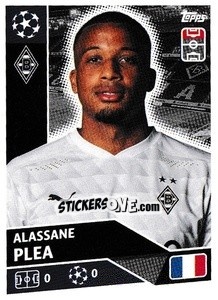 Sticker Alassane Plea - UEFA Champions League 2020-2021 - Topps