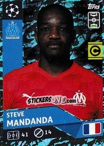 Cromo Steve Mandanda (Captain) - UEFA Champions League 2020-2021 - Topps