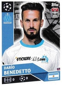 Sticker Darío Benedetto - UEFA Champions League 2020-2021 - Topps