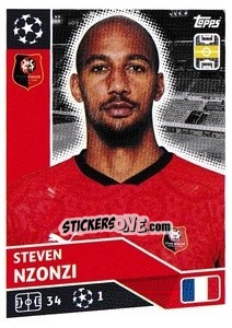 Sticker Steven Nzonzi - UEFA Champions League 2020-2021 - Topps