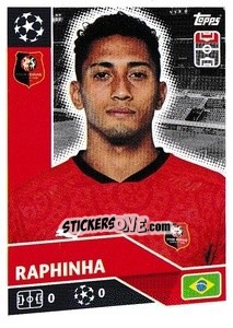 Figurina Raphinha - UEFA Champions League 2020-2021 - Topps