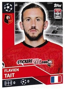 Figurina Flavien Tait - UEFA Champions League 2020-2021 - Topps