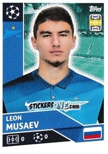Sticker Leon Musaev - UEFA Champions League 2020-2021 - Topps
