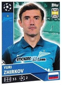 Sticker Yuri Zhirkov