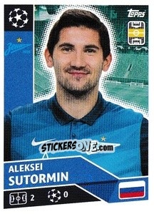 Sticker Aleksei Sutormin - UEFA Champions League 2020-2021 - Topps