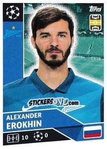 Cromo Aleksandr Erokhin - UEFA Champions League 2020-2021 - Topps