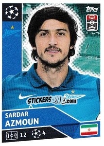 Sticker Sardar Azmoun - UEFA Champions League 2020-2021 - Topps