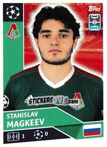 Sticker Stanislav Magkeev - UEFA Champions League 2020-2021 - Topps