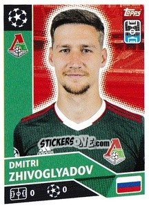 Sticker Dmitri Zhivoglyadov - UEFA Champions League 2020-2021 - Topps