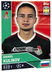 Sticker Daniil Kulikov - UEFA Champions League 2020-2021 - Topps