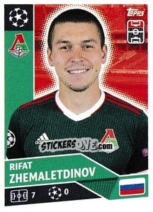 Sticker Rifat Zhemaletdinov - UEFA Champions League 2020-2021 - Topps