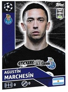 Sticker Agustín Marchesín - UEFA Champions League 2020-2021 - Topps