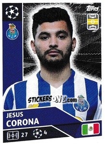 Sticker Jesus Corona - UEFA Champions League 2020-2021 n. POR15 - Topps