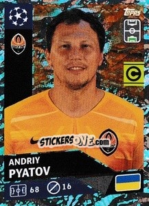 Sticker Andriy Pyatov (Captain) - UEFA Champions League 2020-2021 - Topps
