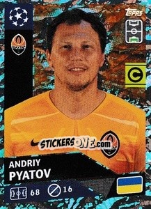 Figurina Andriy Pyatov (Captain) - UEFA Champions League 2020-2021 - Topps