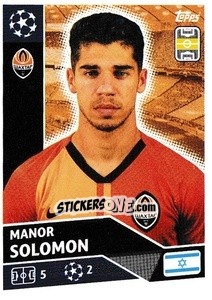 Sticker Manor Solomon - UEFA Champions League 2020-2021 n. SHK16 - Topps