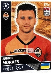 Sticker Júnior Moraes - UEFA Champions League 2020-2021 - Topps