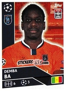 Sticker Demba Ba - UEFA Champions League 2020-2021 n. IST17 - Topps