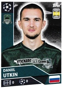 Sticker Daniil Utkin - UEFA Champions League 2020-2021 - Topps