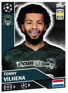 Sticker Tonny Vilhena - UEFA Champions League 2020-2021 - Topps