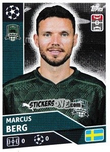 Figurina Marcus Berg - UEFA Champions League 2020-2021 - Topps