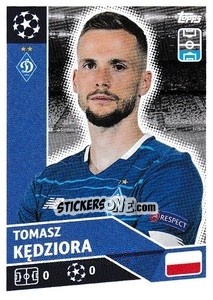 Figurina Tomasz Kedziora - UEFA Champions League 2020-2021 - Topps