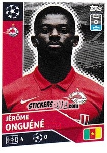 Sticker Jérôme Onguéné - UEFA Champions League 2020-2021 - Topps