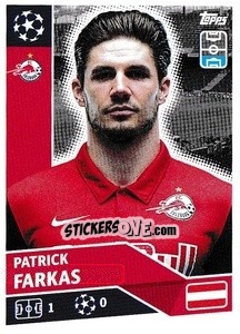 Sticker Patrick Farkas - UEFA Champions League 2020-2021 - Topps