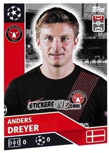 Figurina Anders Dreyer - UEFA Champions League 2020-2021 - Topps