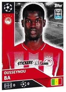 Cromo Ousseynou Ba - UEFA Champions League 2020-2021 n. POF68 - Topps
