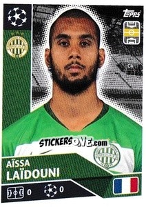 Figurina Aïssa Laïdouni - UEFA Champions League 2020-2021 - Topps