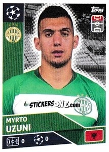 Figurina Myrto Uzuni - UEFA Champions League 2020-2021 - Topps