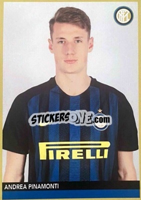 Sticker Andrea Pinamonti - Inter 2016-2017 n. EXTRA2 - Erredi Galata Edizioni