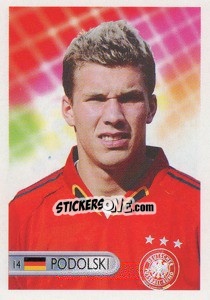 Sticker Lukas Podolski - Mundocrom World Cup 2006 - NO EDITOR