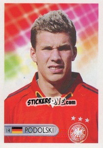 Sticker Lukas Podolski - Mundocrom World Cup 2006 n. 14 - NO EDITOR